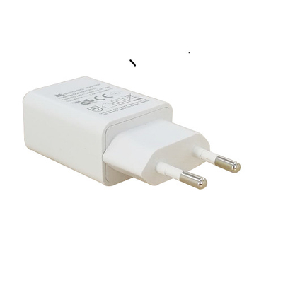 آداپتور شارژر USB 10 واتی 5 ولت 2 آمپری رنگ سفید با گواهینامه GS