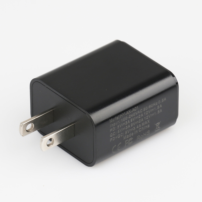 FCC شارژر باتری لیتیومی USB 5V 3A/9V 2A/12V 1.5A، شارژر دوگانه USB