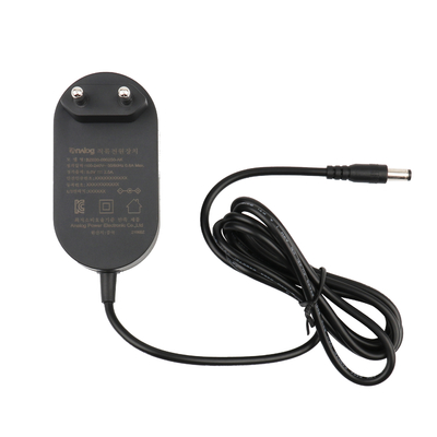 آداپتور برق سوئیچینگ دارای گواهینامه KC 12v 2a نوع دوشاخه کره با KCC