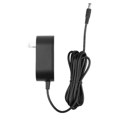 رنگ مشکی 15W 10V 1A منبع تغذیه آداپتور پایه دیواری ETL1310 استاندارد